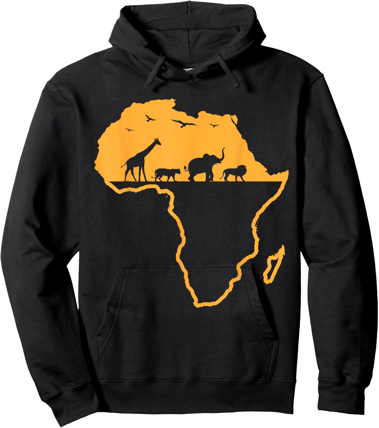 Africa Safari African Wild Animals - Environment National Park Hoodie - Hoodie | Black