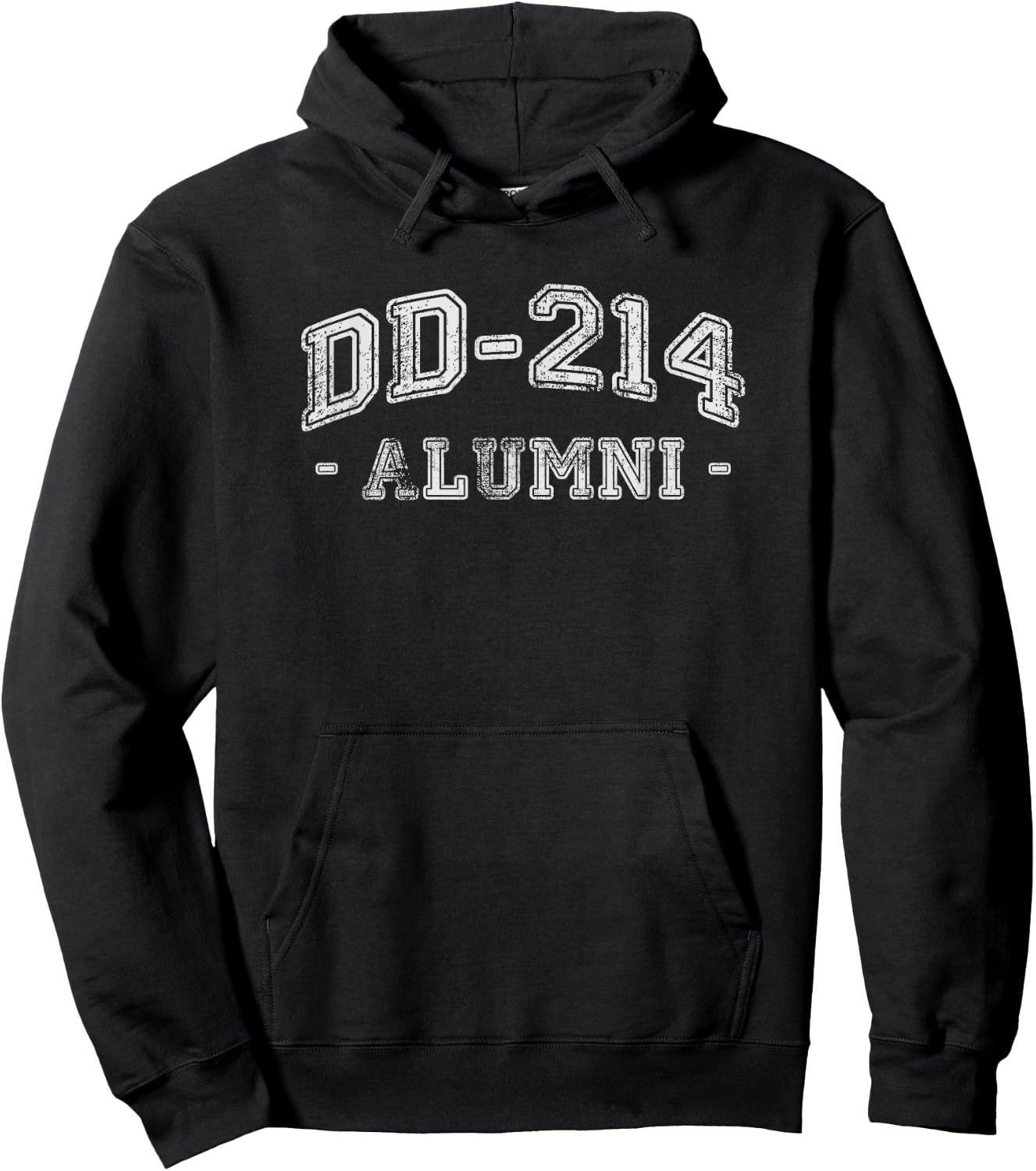 DD214 Combat Vet Military Dog Tag - DD-214 Alumni Women Hoodie - Hoodie | Black