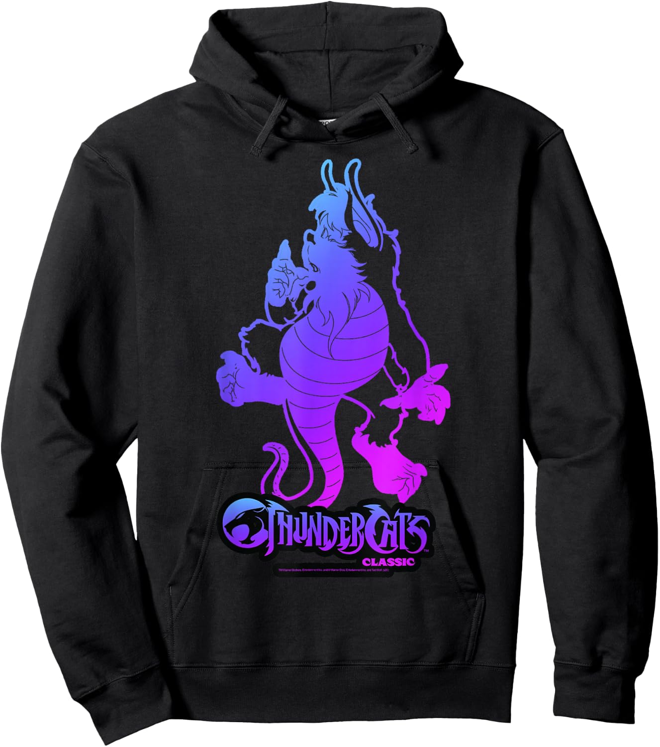 ThunderCats Snarf Gradient Portrait Hoodie - Hoodie | Black