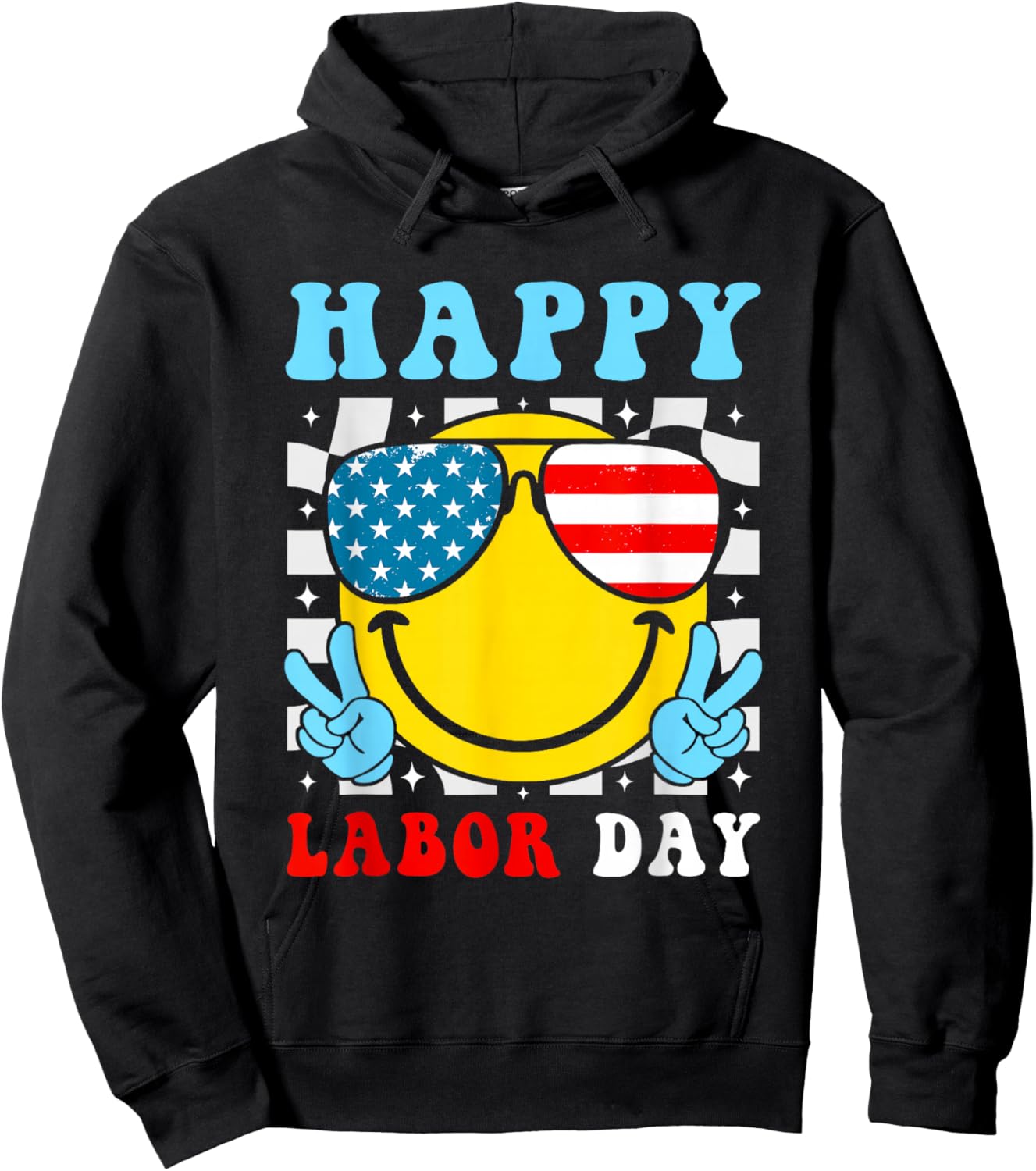 Happy Labor Day Men Women Kids Hoodie - Hoodie | Black