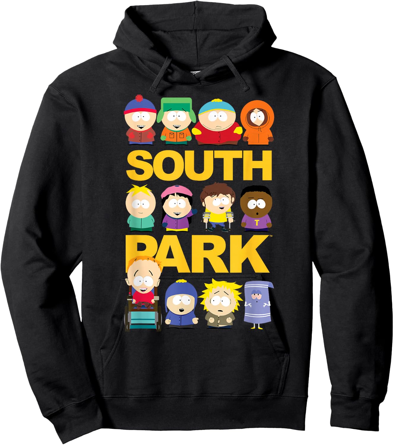 South Park Jumbo Group Hoodie - Hoodie | Black