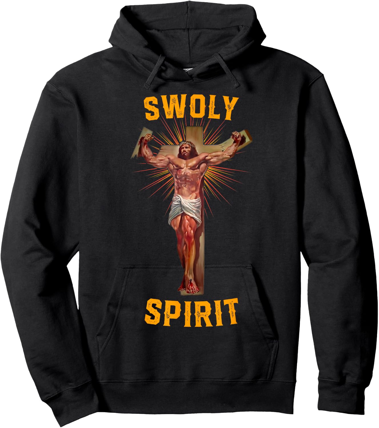 Swoly Spirit Hoodie - Hoodie | Black