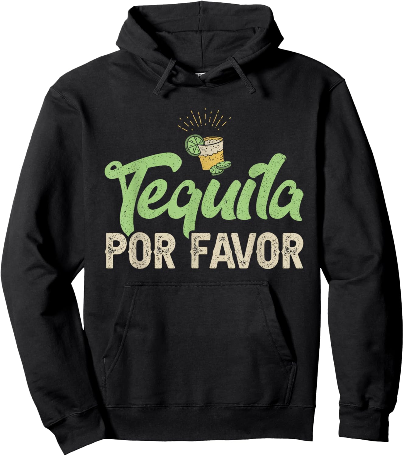 Tequila Por Favor Hoodie - Hoodie | Black