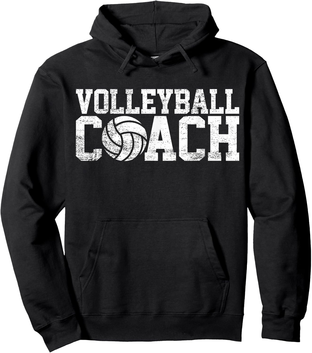 Volleyball Coach Volleyball Trainer Team Volleyball Hoodie - Hoodie | Black
