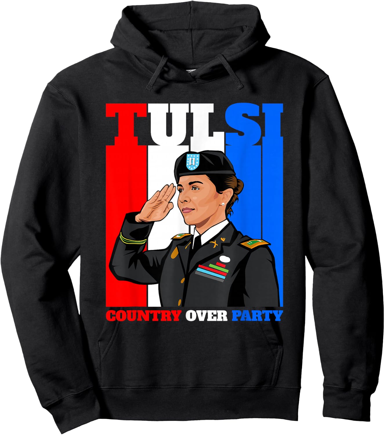 Tulsi Gabbard for First Female President 2028 Hoodie - Hoodie | Black