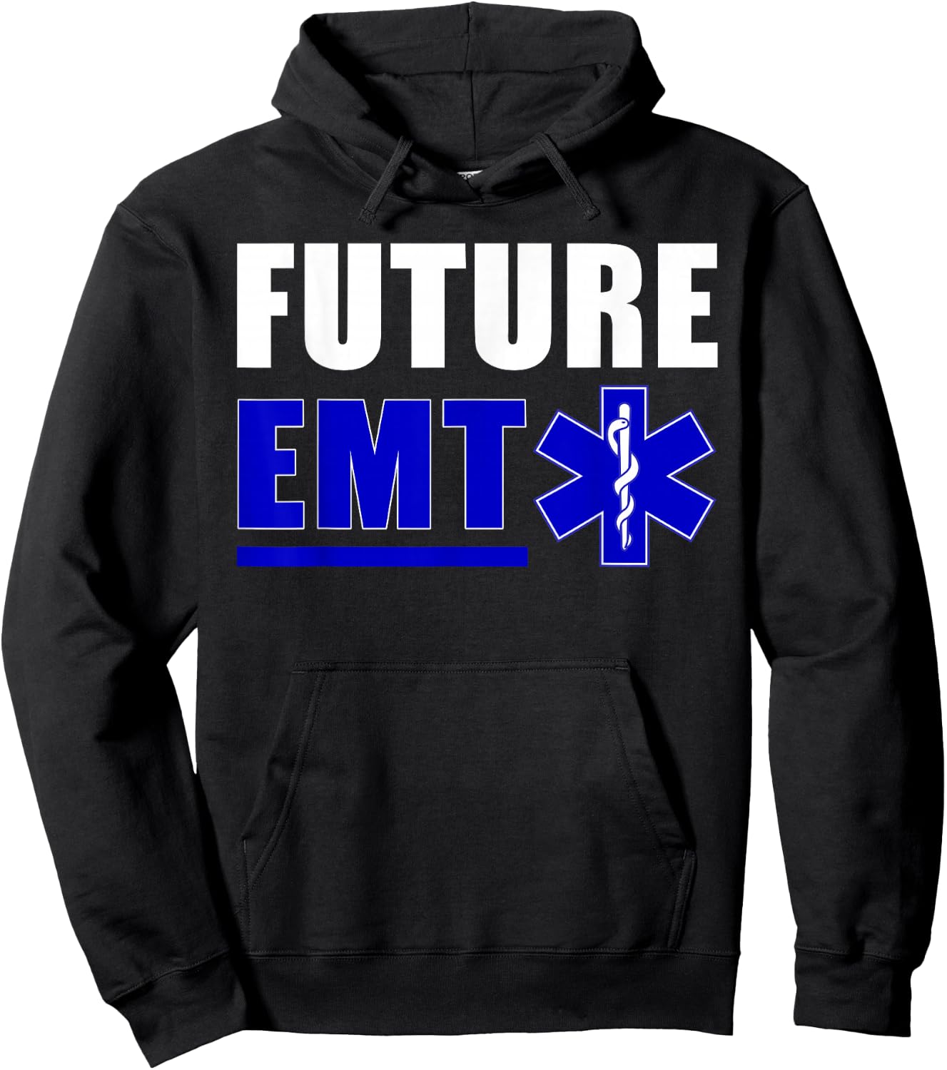 Future EMT Gift Paramedics and EMS Technician Hoodie - Hoodie | Black