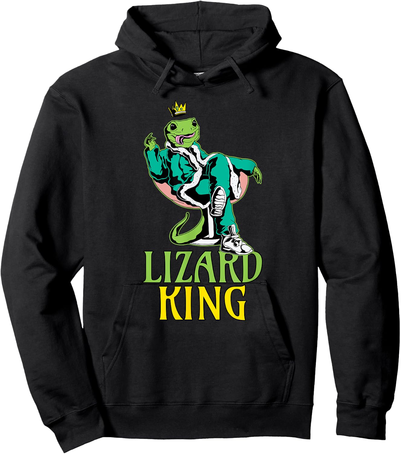 Lizard King Hoodie - Hoodie | Black