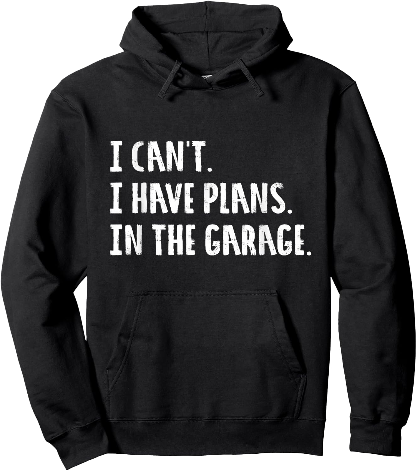 Engineer Garage Car Guy Saracastic Joke | Small Hoodie - Hoodie | Black