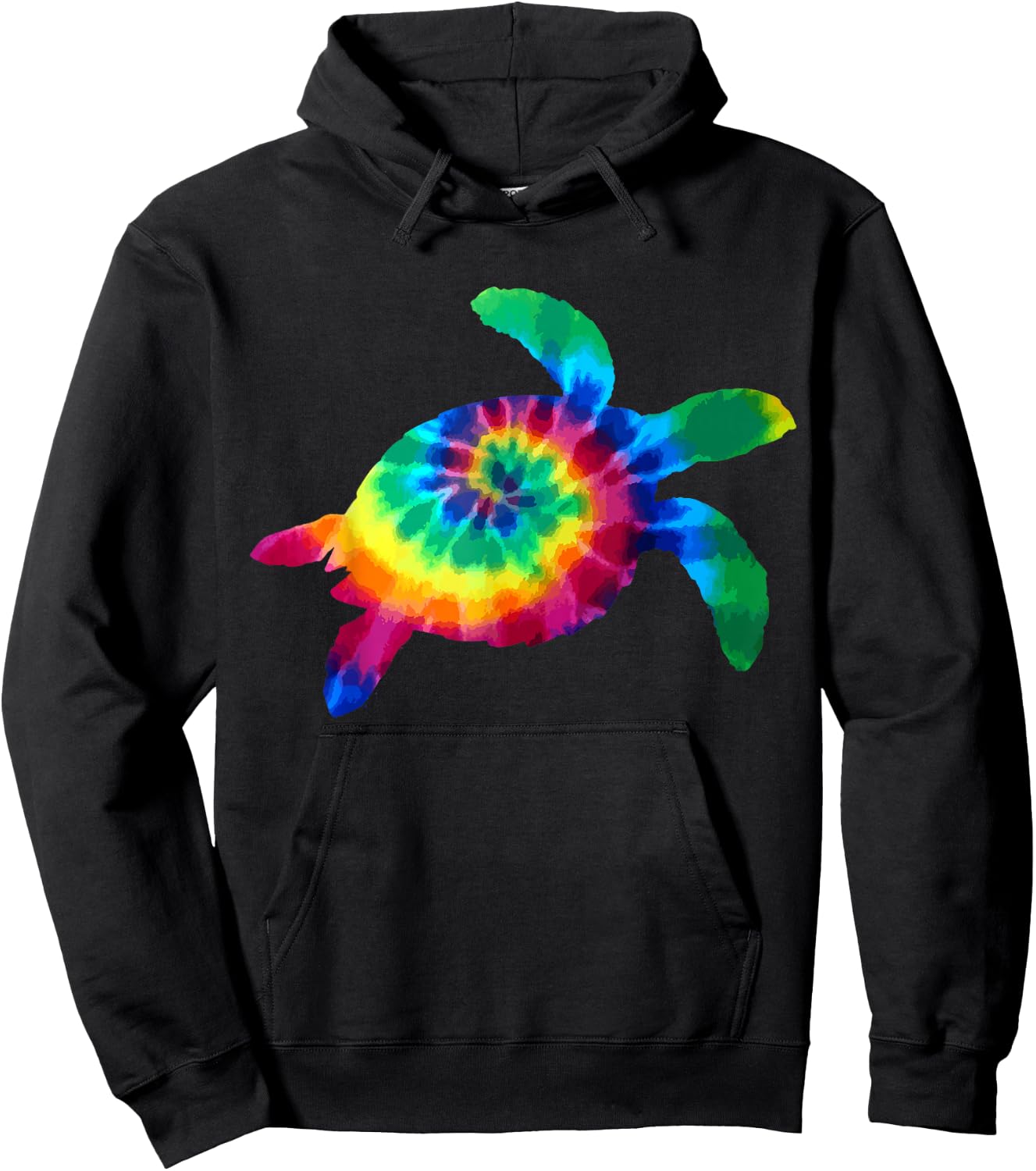 Wir Lieben Schildkrten Tortoise Tie Dye Vintage Diving Diver Hoodie - Hoodie | Black