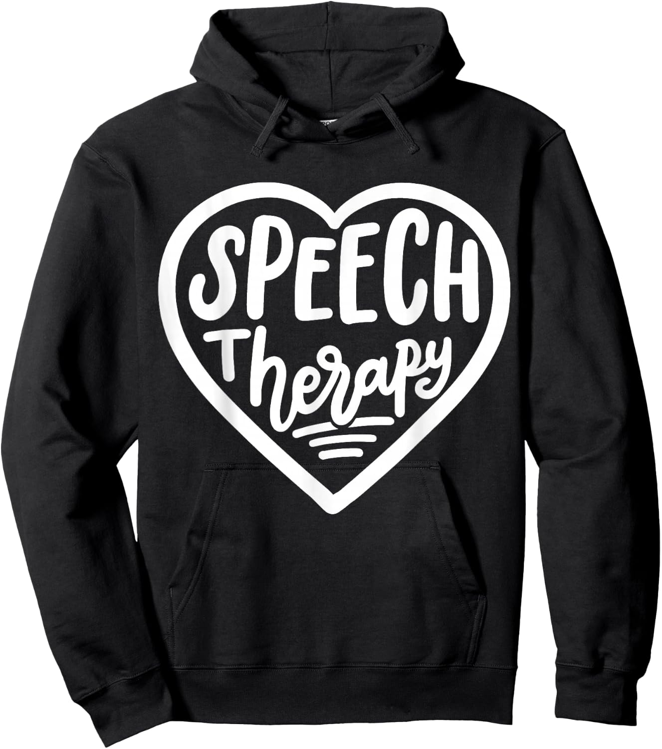 Speech Therapy Therapist Speech Language Pathologist Hoodie - Hoodie | Black