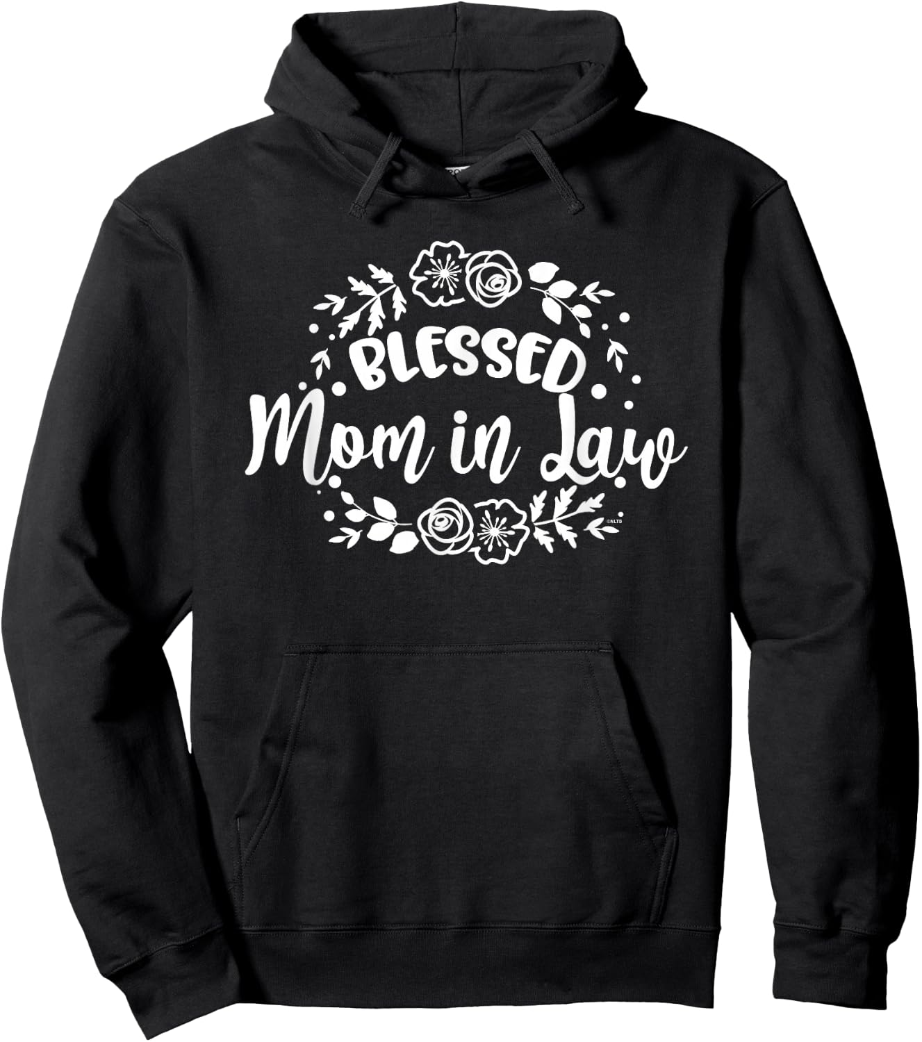 Blessed Mom-in-Law for Mother's Day Hoodie - Hoodie | Black