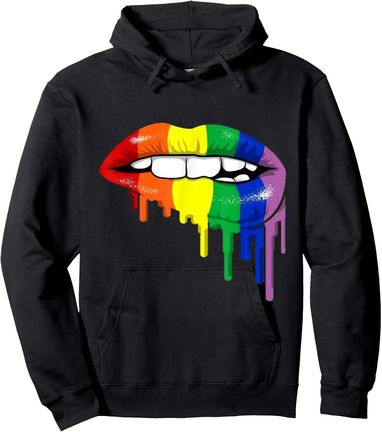 LGTBY lips Hoodie - Hoodie | Black