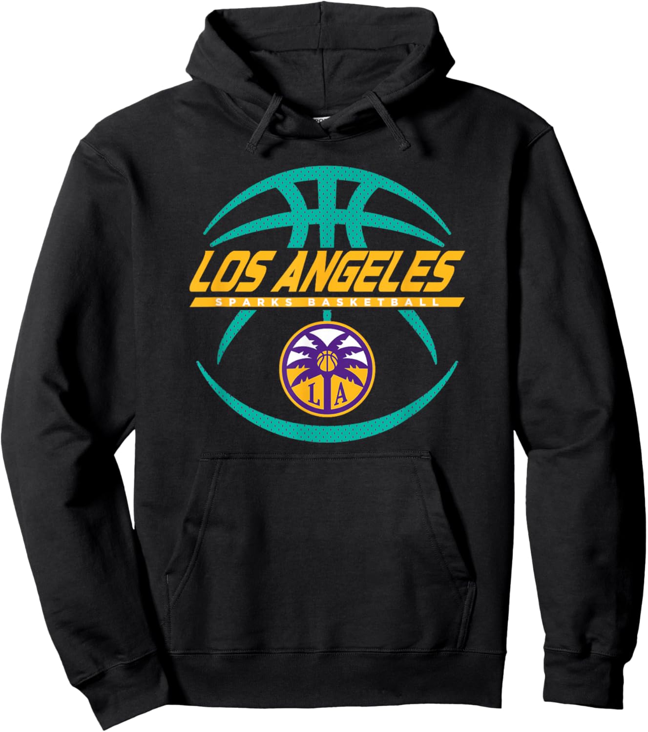 WNBA Los Angeles Sparks The Rock Hoodie - Hoodie | Black
