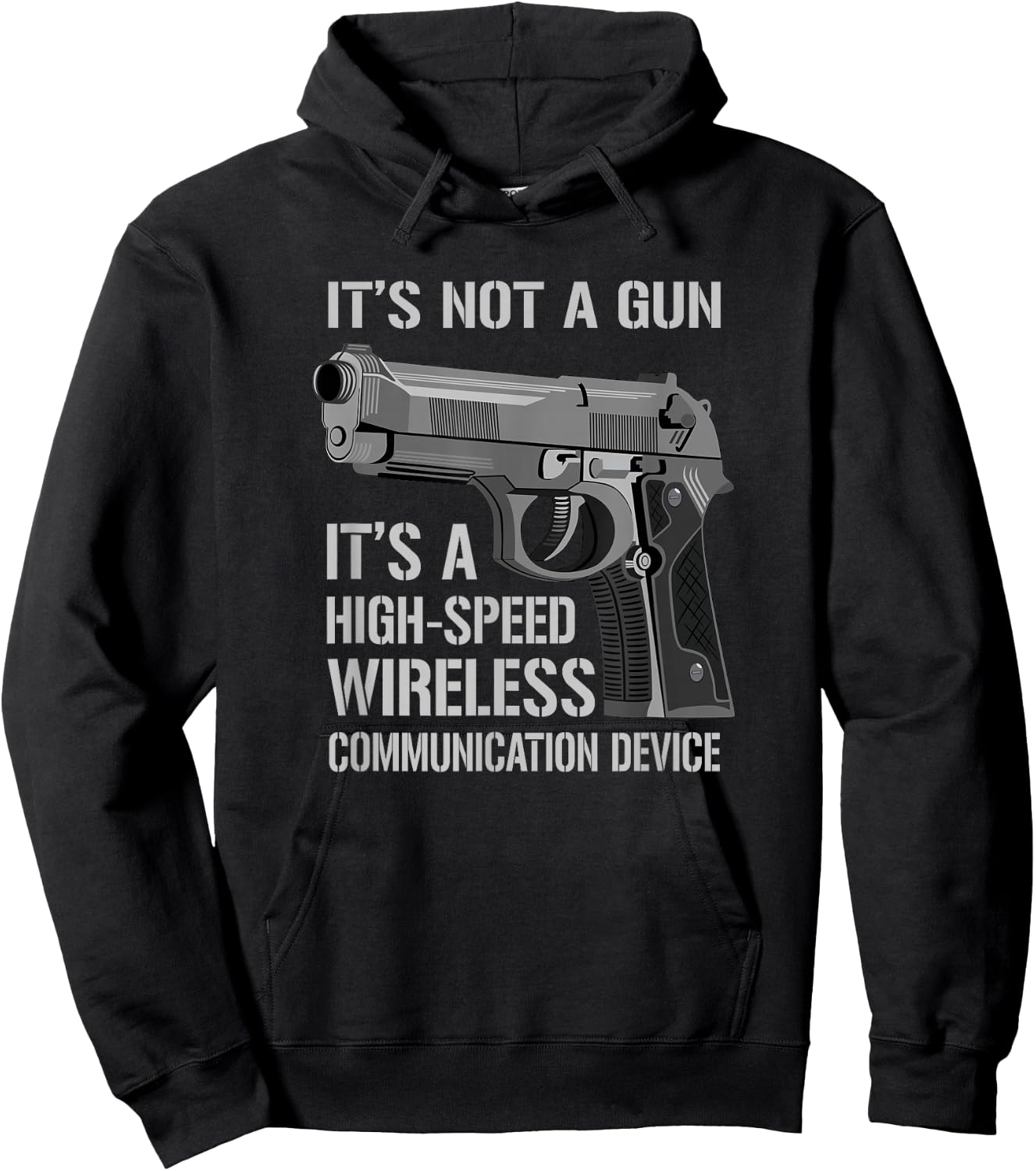 Its Not A Gun Meme - Funny Gun Owner Gift - Its Not A Gun Hoodie - Hoodie | Black
