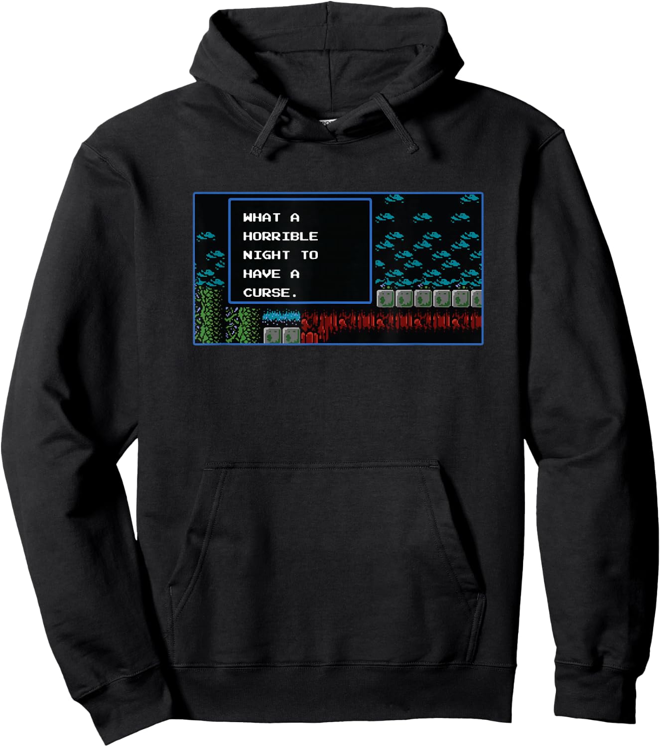 What a Horrible Night to have a Curse Hoodie - Hoodie | Black
