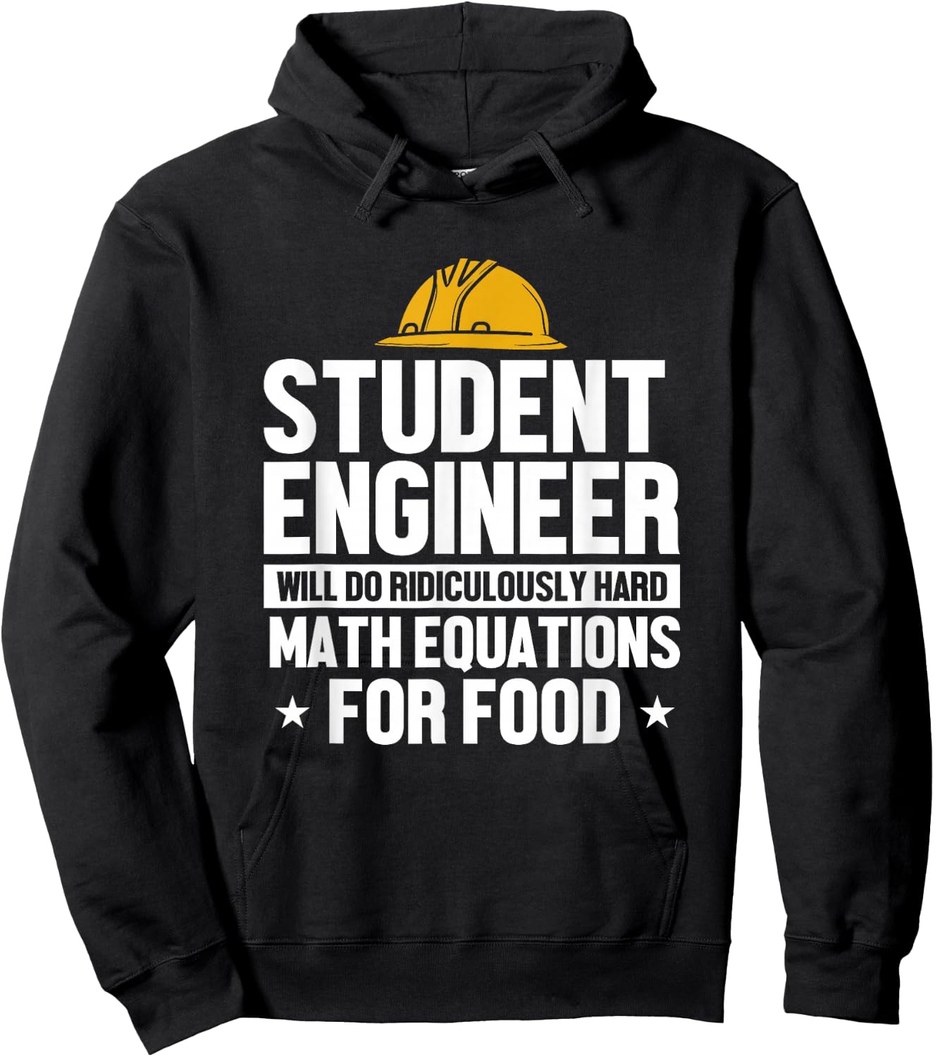 Funny Student Engineer Engineering Math Equations Humor Hoodie - Hoodie | Black