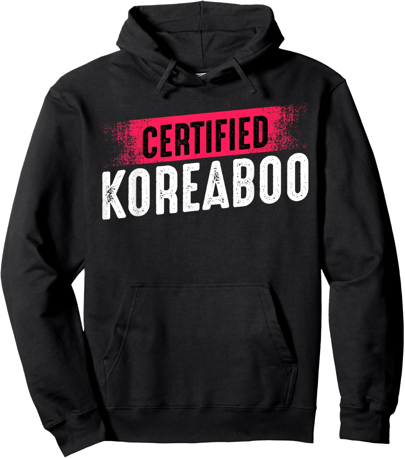 Certified Koreaboo Korean Music Pop Culture K-Pop Funny Hoodie - Hoodie | Black