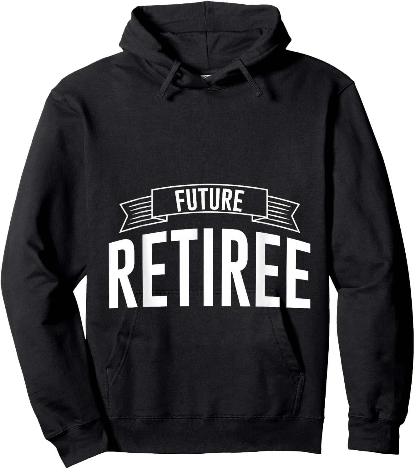 Future Retiree Hoodie - Hoodie | Black