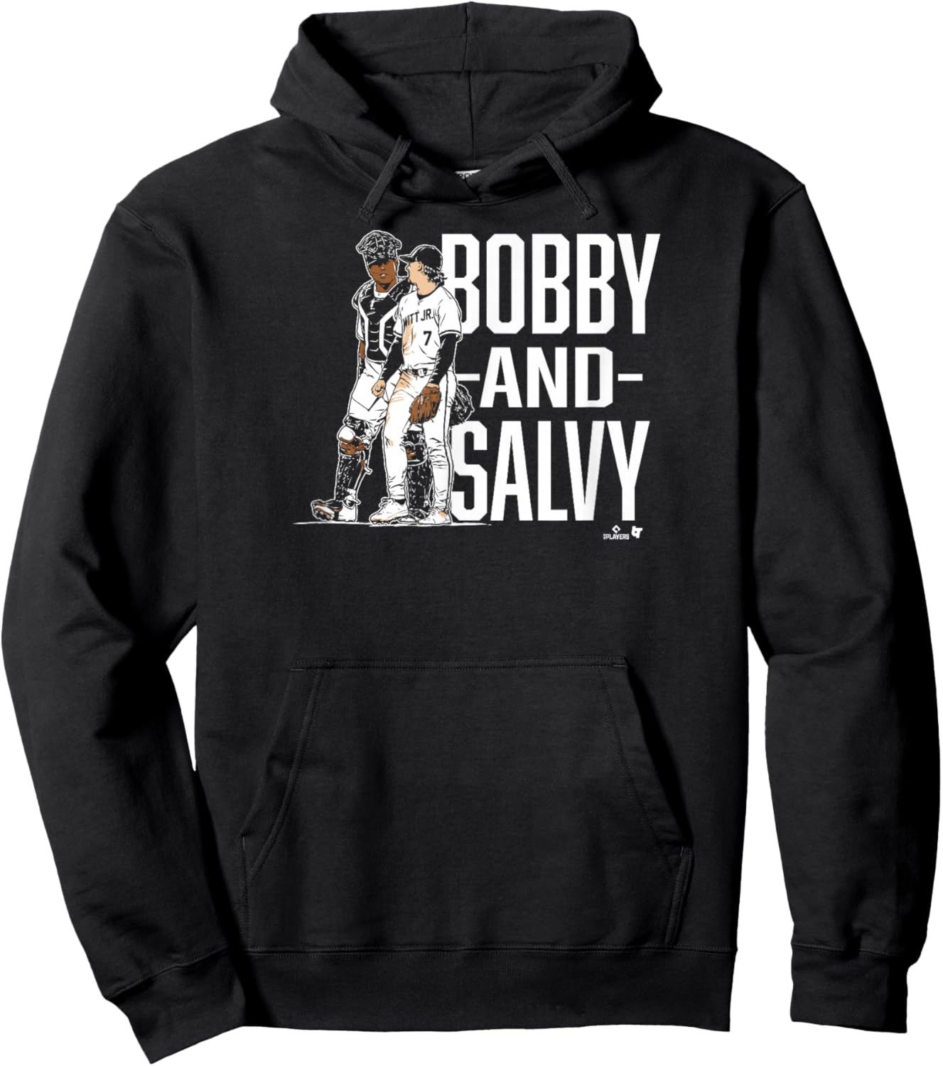 Bobby Witt Jr & Salvador Perez - Bobby & Salvy - KC Baseball Hoodie - Hoodie | Black