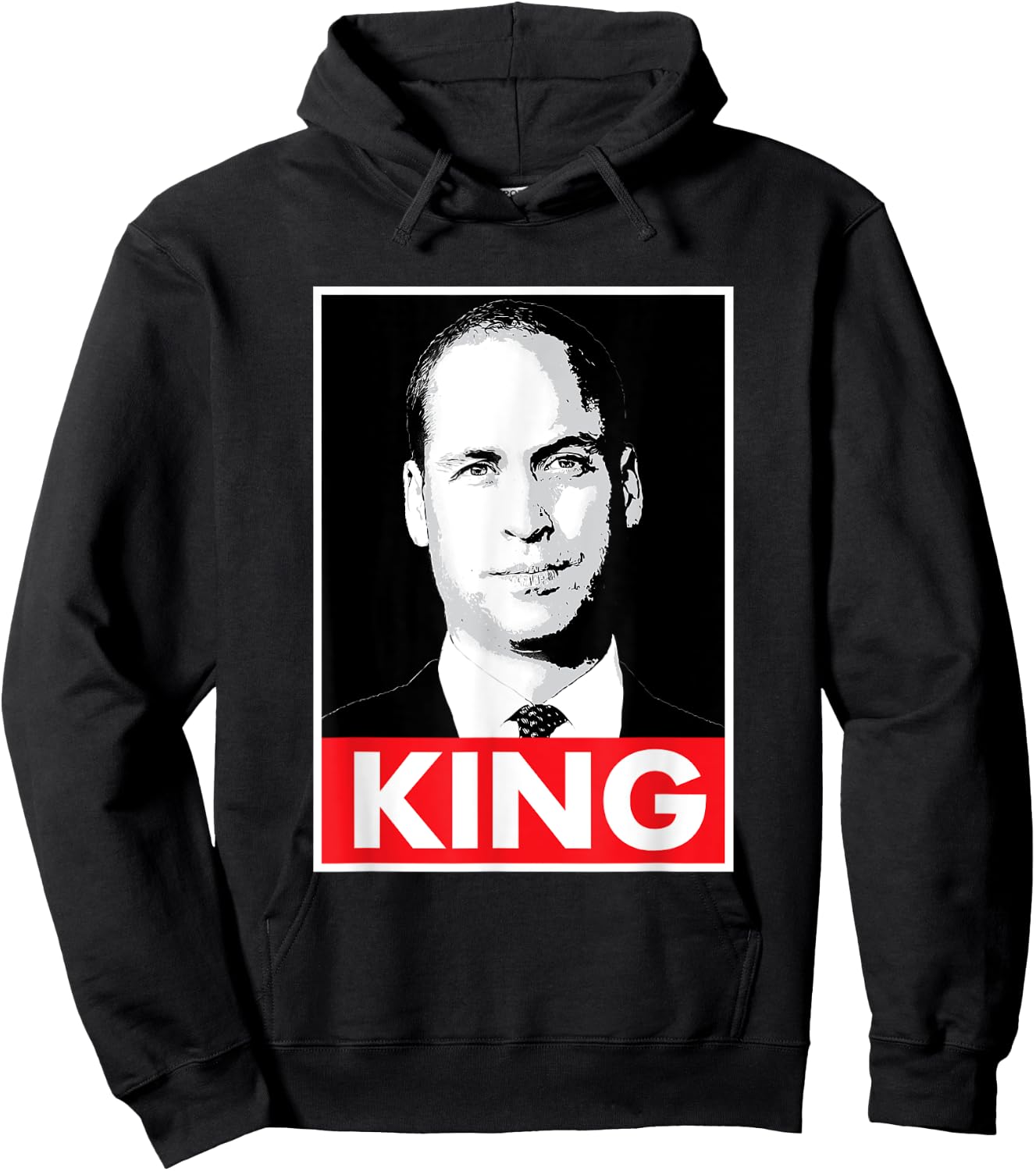King William Hoodie - Hoodie | Black