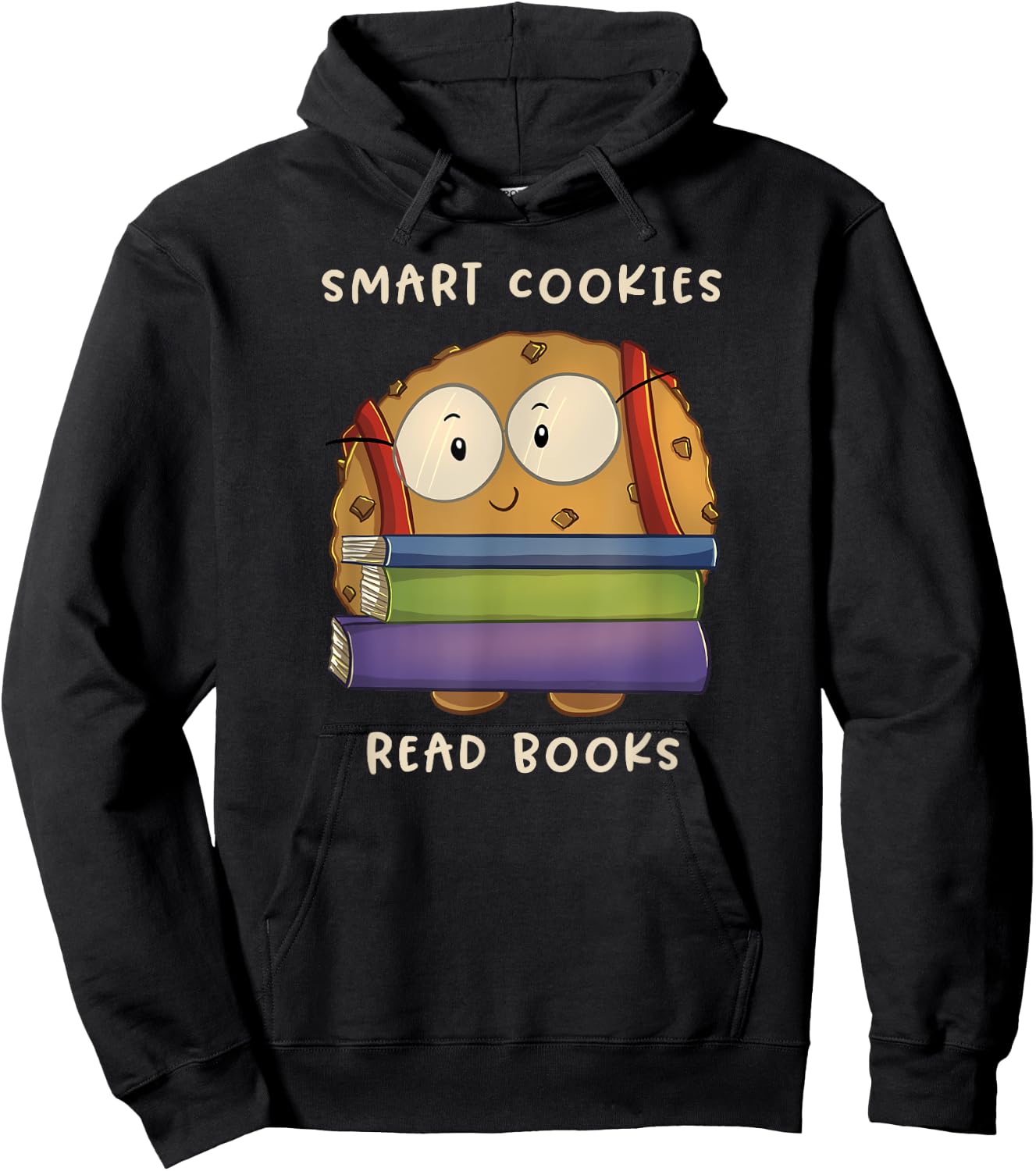 Smart Cookies Read Books National Reading Day Hoodie - Hoodie | Black