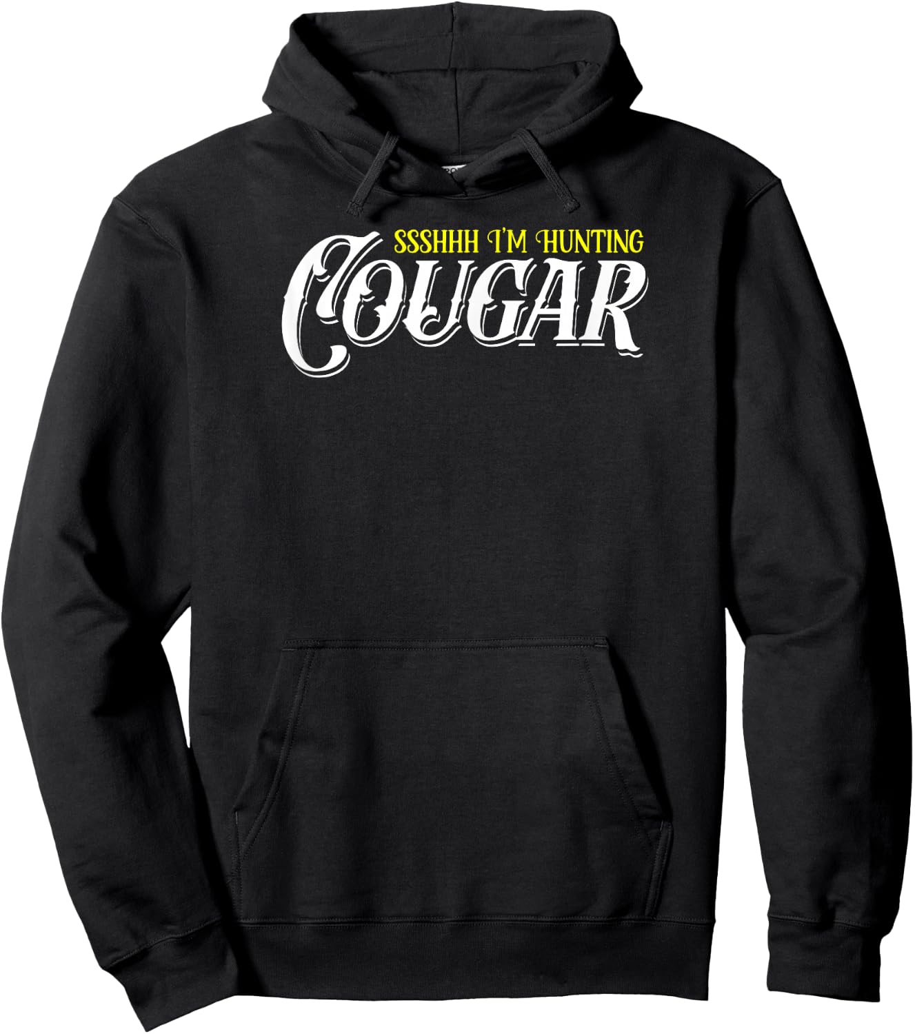 Funny Vintage Sugar Momma Lover Proud Mature Cougar Hunting Hoodie - Hoodie | Black