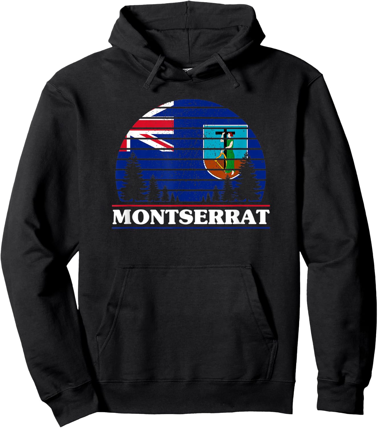 Montserrat Hoodie - Hoodie | Black