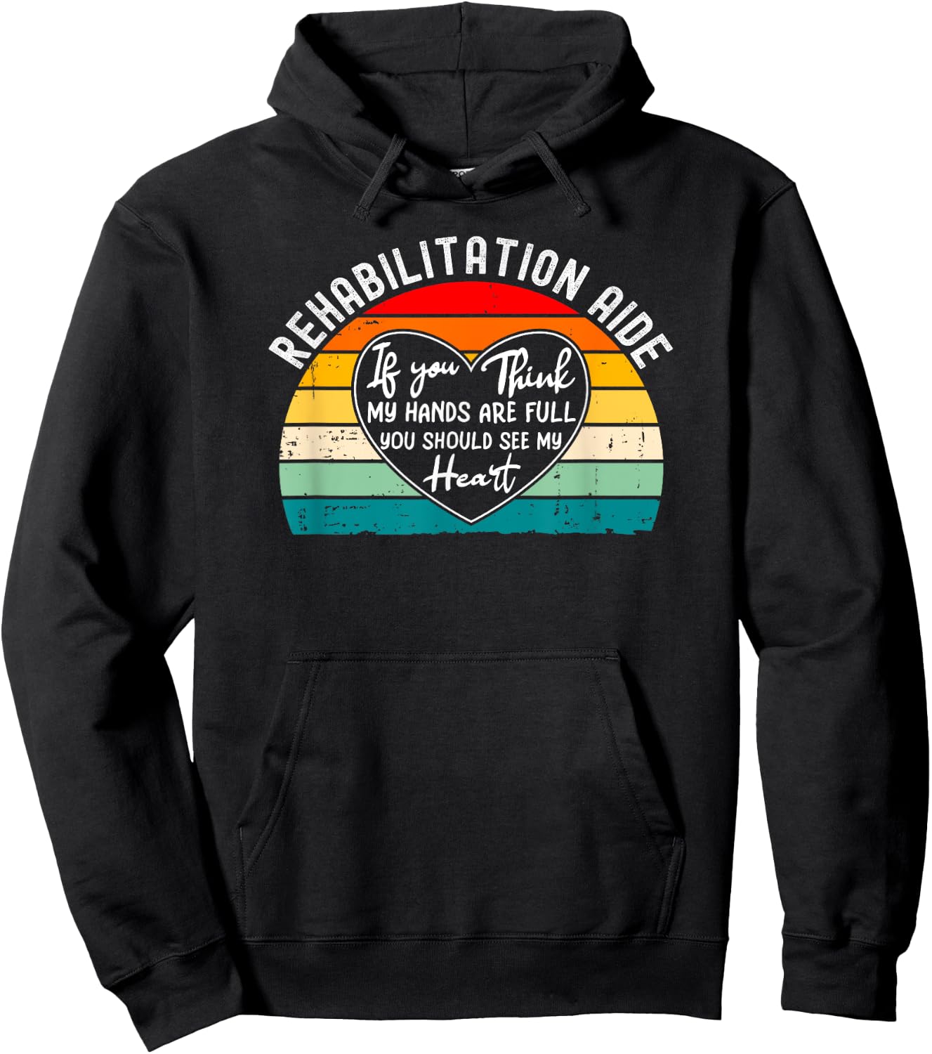 Rehab Tech Gifts And Shirts Rehabilitation Aide Appreciation Physical Rehabilitation Hoodie - Hoodie | Black