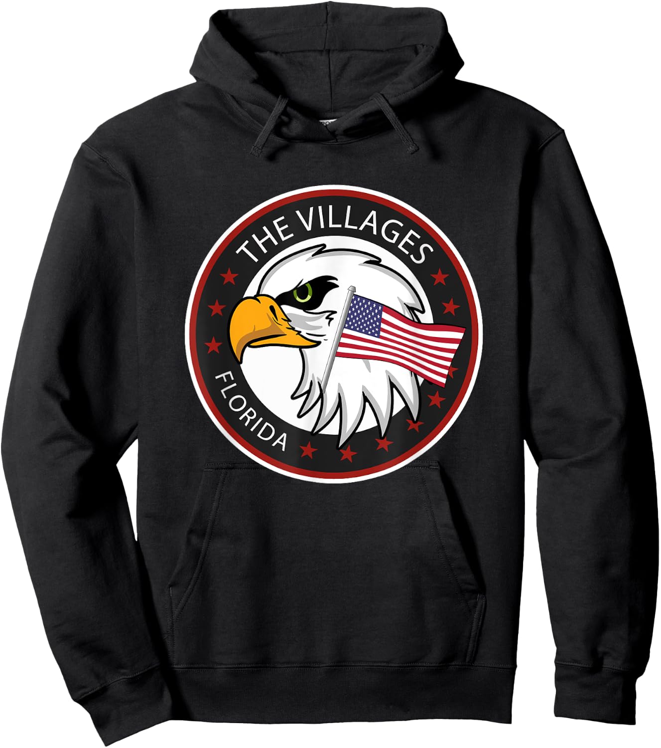 The Villages Florida FL Hoodie - Hoodie | Black