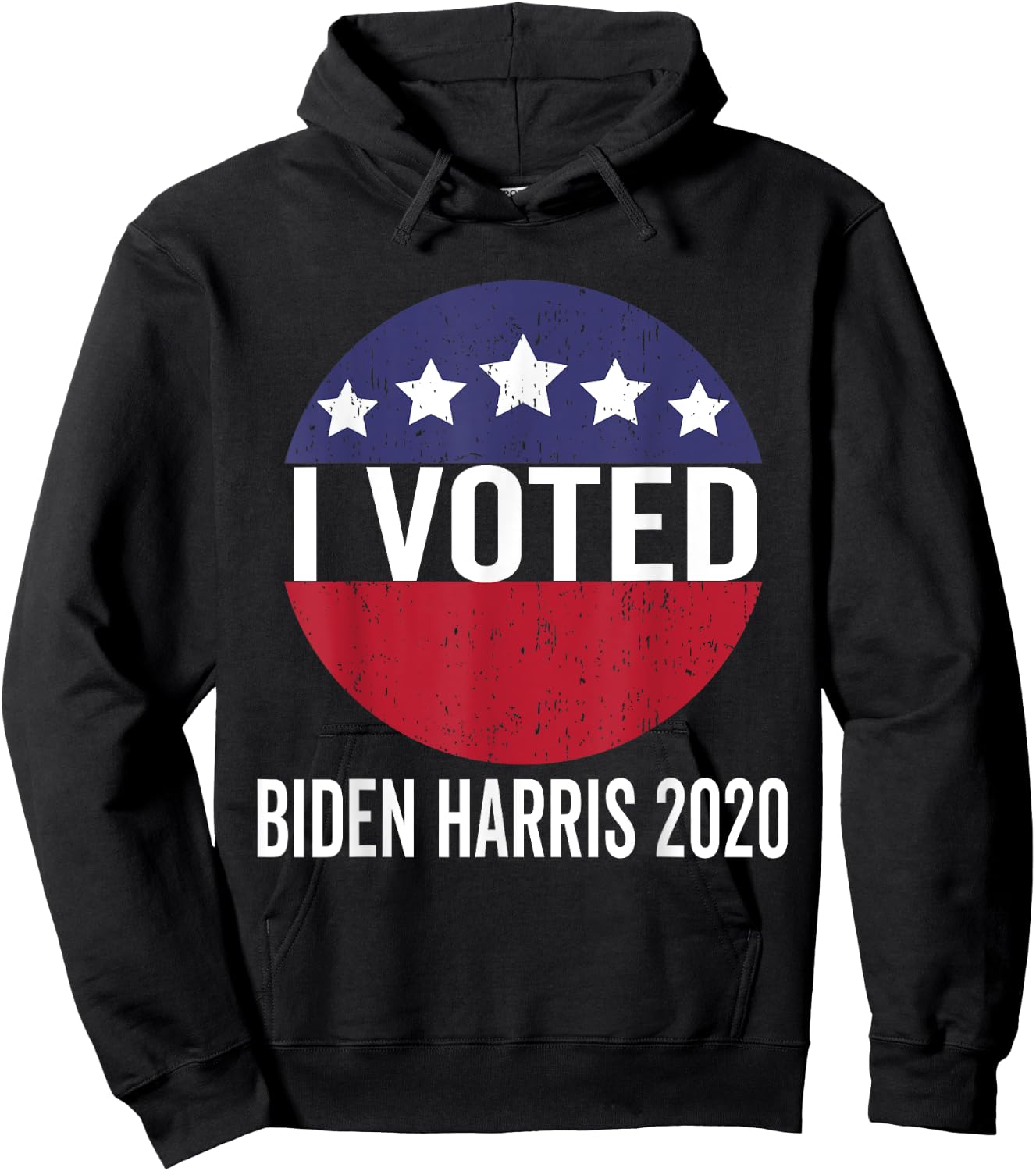 I Voted - Biden Harris 2020 Hoodie - Hoodie | Black