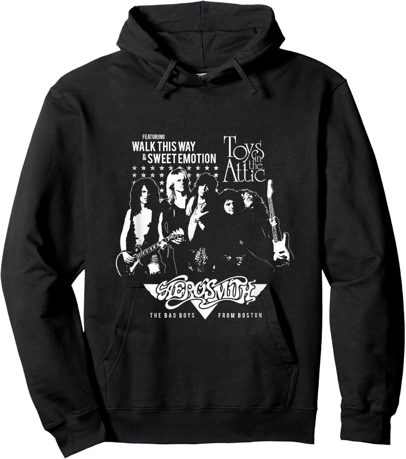 Aerosmith - Toys In The Attic Hoodie - Hoodie | Black