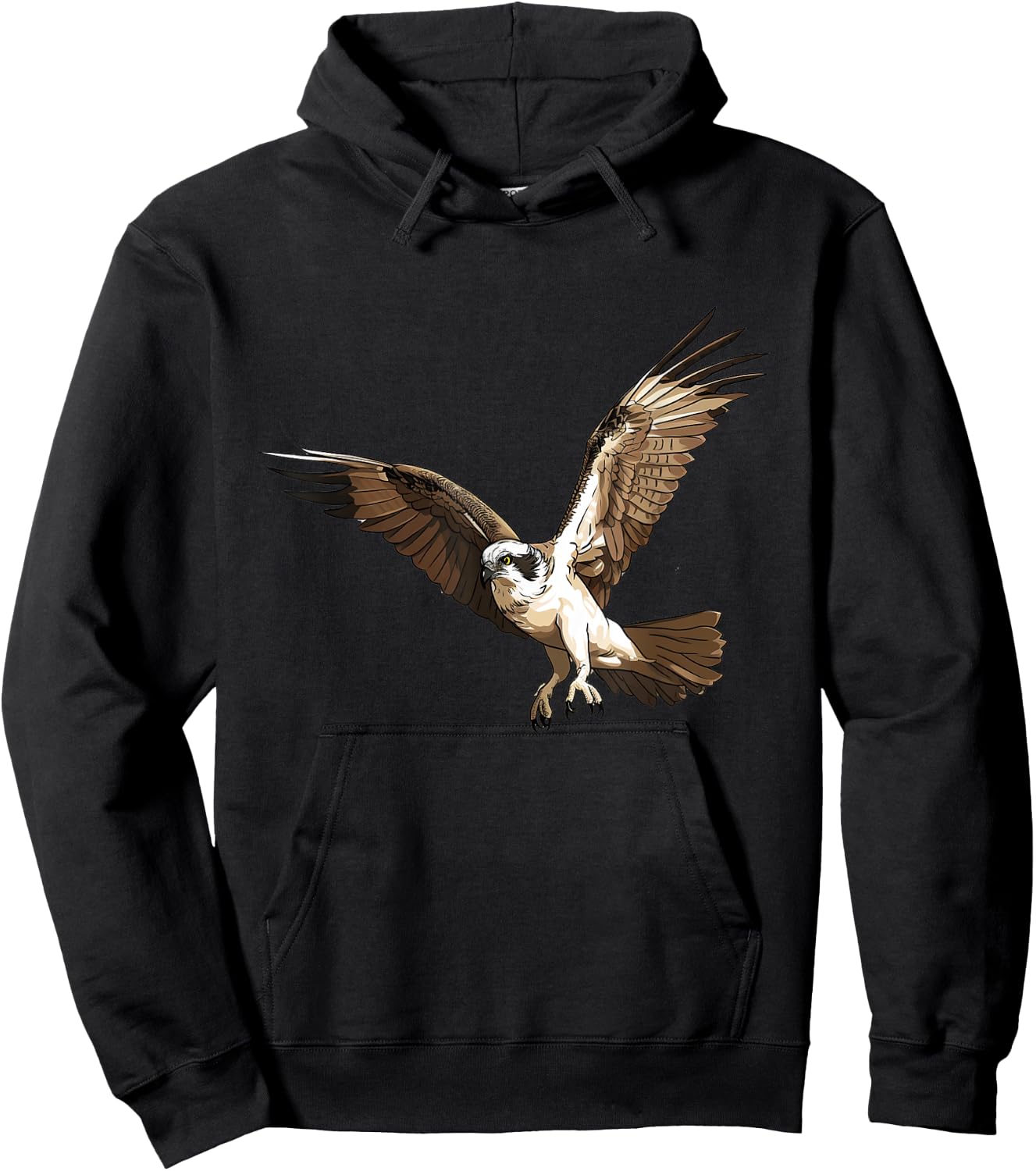 Osprey bird lover illustration Hoodie - Hoodie | Black