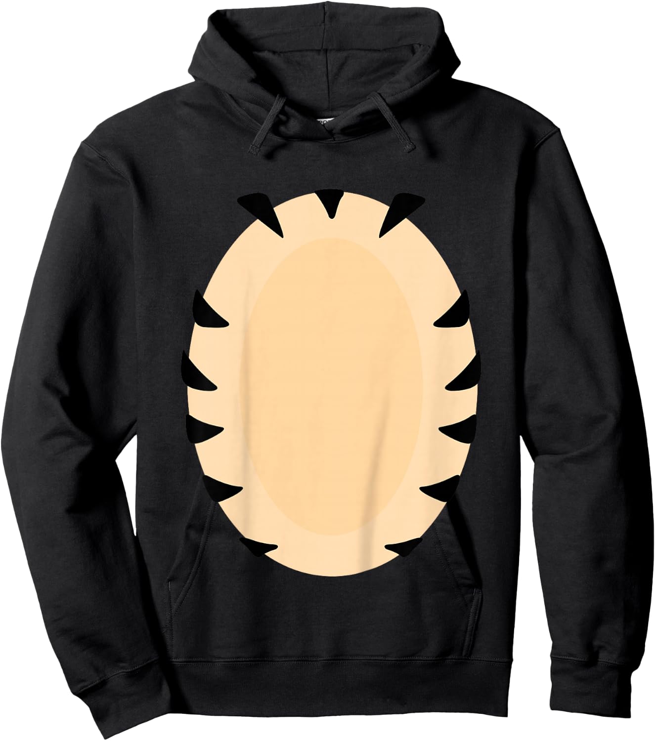 Kids Tiger Costume Kids Children Orange Boy Girl DIY Hoodie - Hoodie | Black