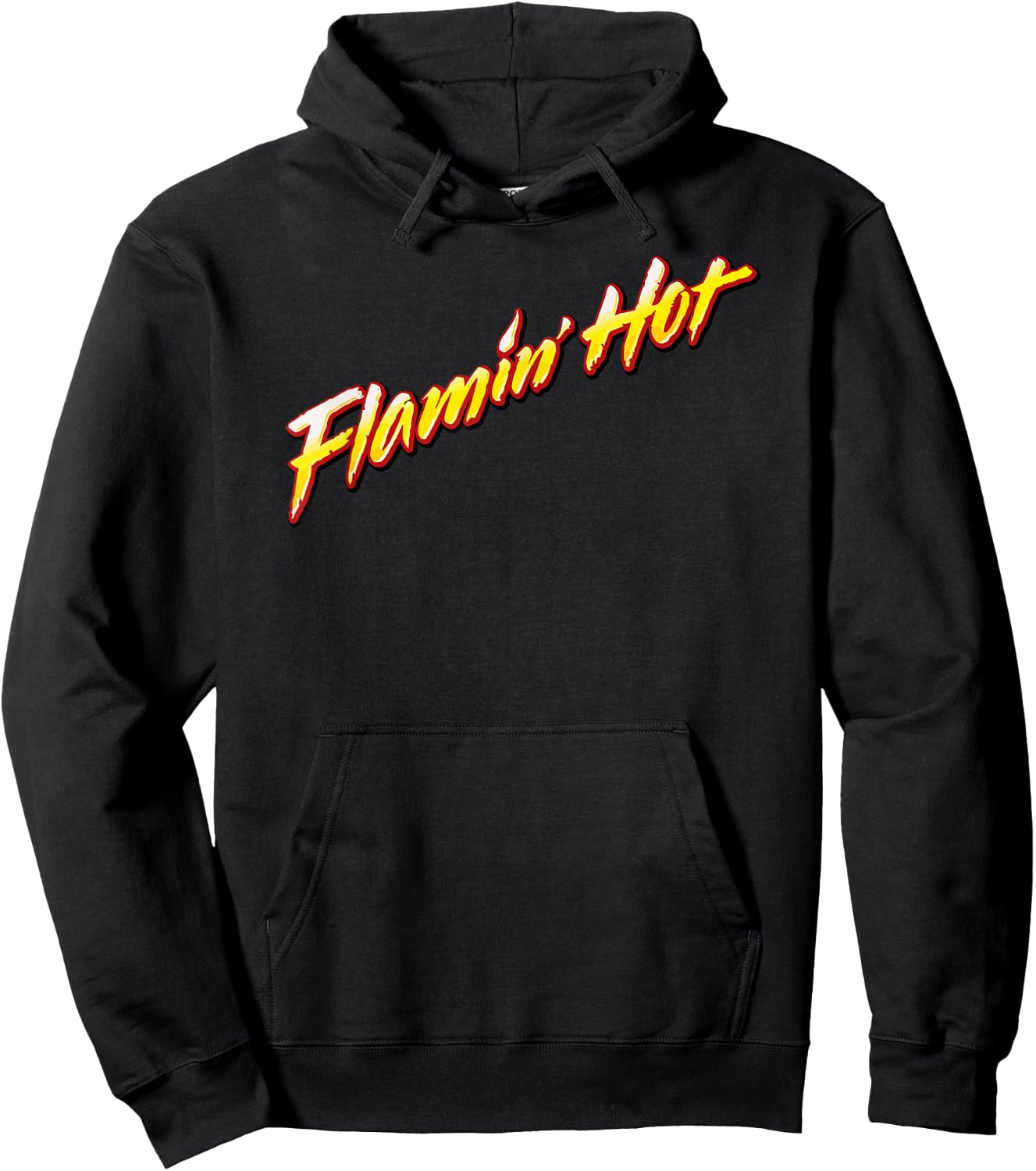 Flamin' Hot Logo Hoodie - Hoodie | Black