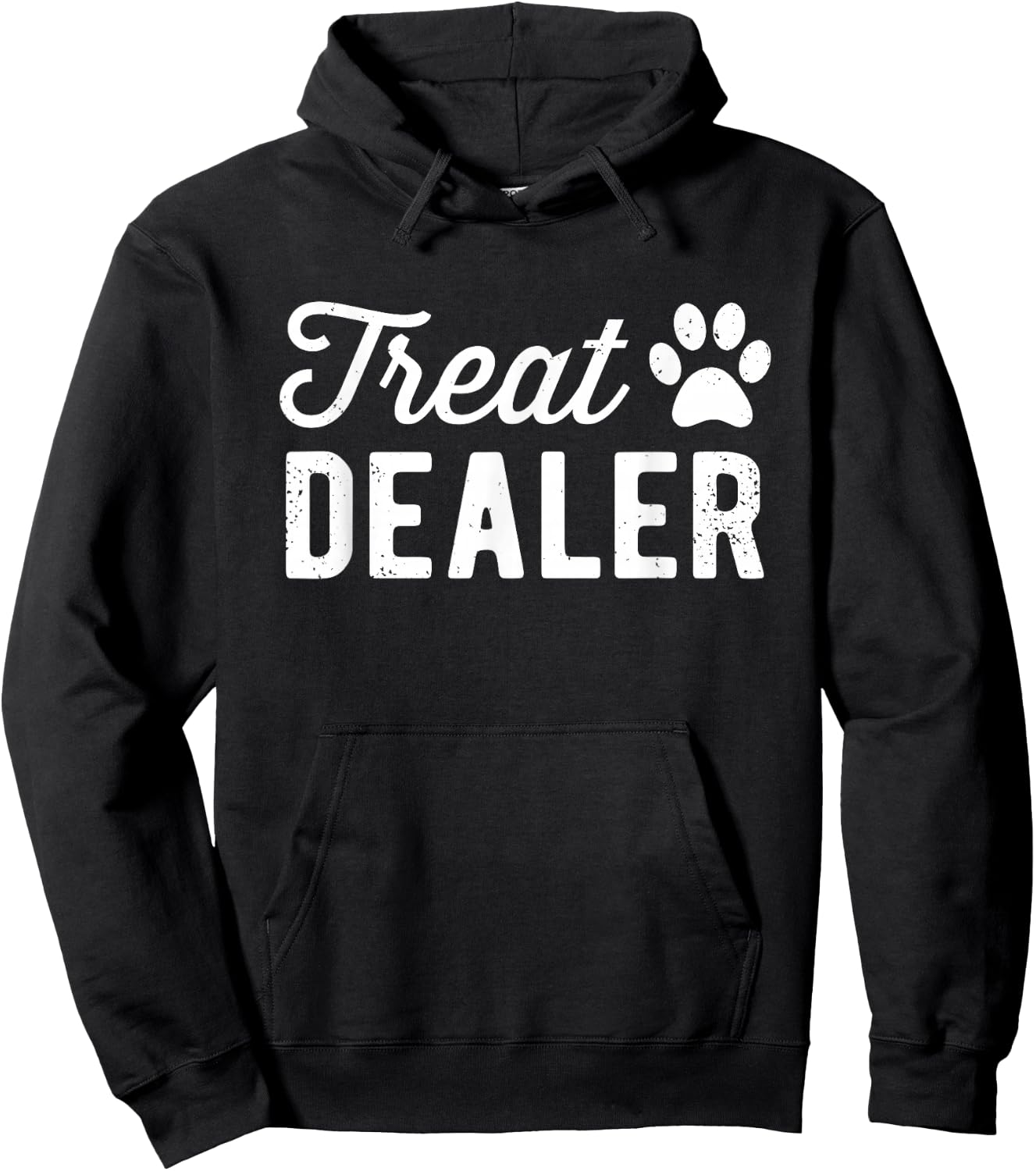 Dog Treat Dealer Funny Humor Dog Owner Dog Treats Dog Lover Hoodie - Hoodie | Black