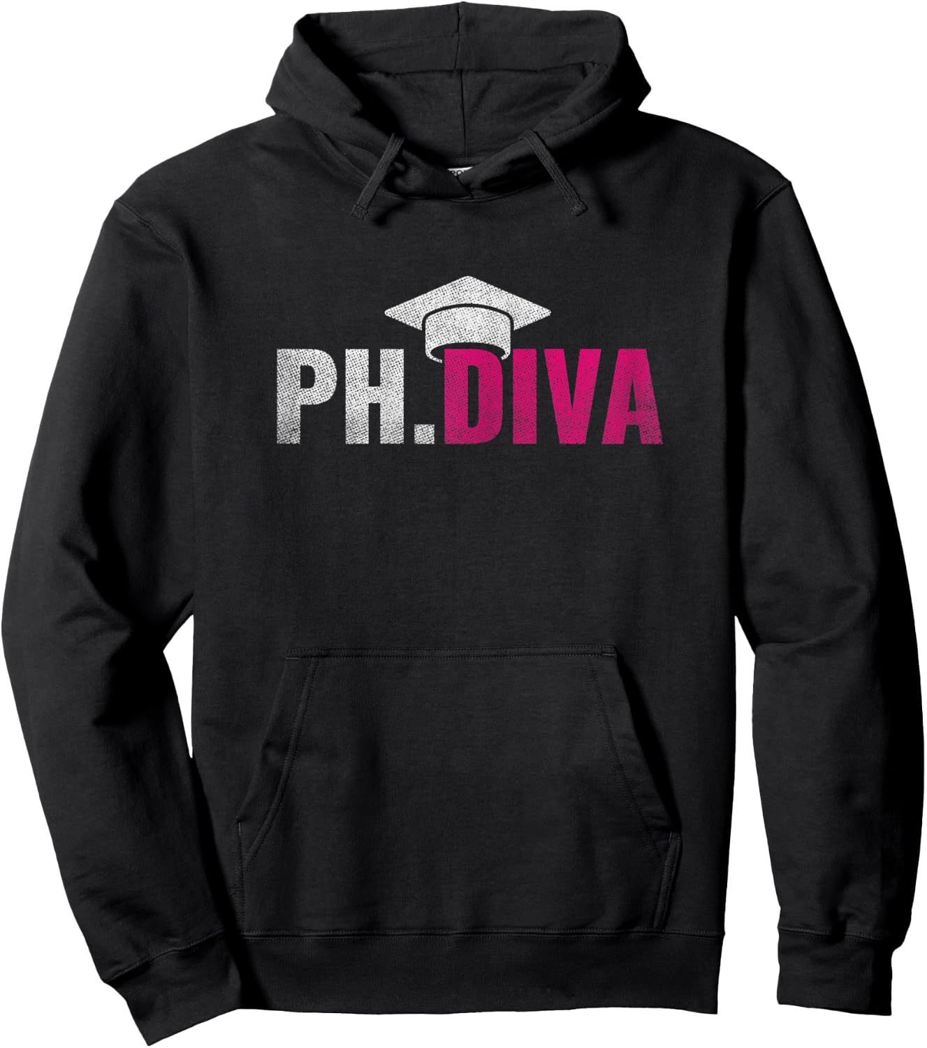Ph.Diva PHD Student Graduation Degree Med Law School Gift Hoodie - Hoodie | Black
