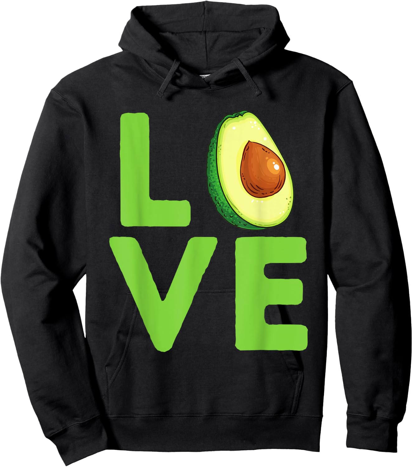 Love Avocado - Avocado Lover & Guacamole Gift Hoodie - Hoodie | Black