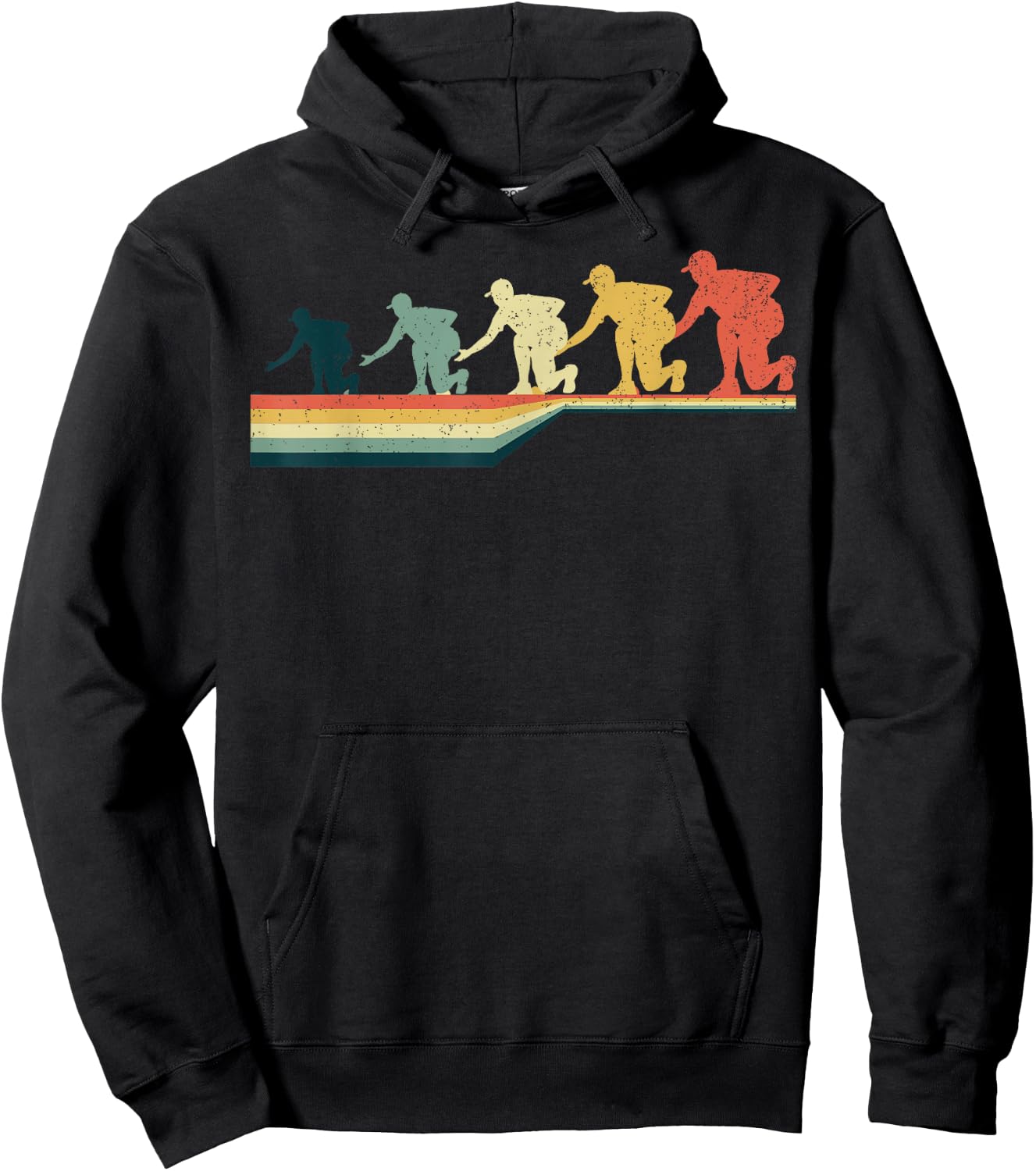 BOWLS A.K.A. LAWN BOWLS Funny Gift Vintage Retro Hoodie - Hoodie | Black