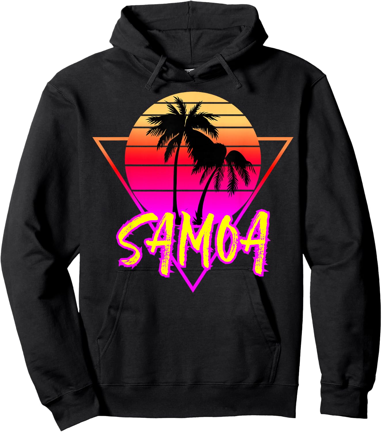 American Samoa Samoan Polynesian Pacific Island Shirt Hoodie - Hoodie | Black