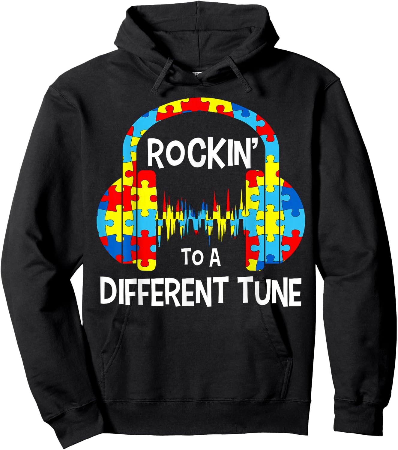 Motivational Saying Different Tune Men Women Inspiring Son Hoodie - Hoodie | Black