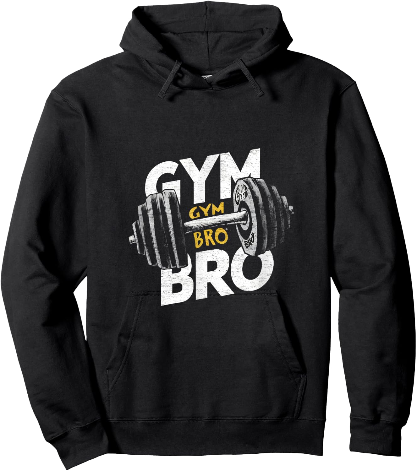 Gymbro Gym Fitness Gym Bro Hoodie - Hoodie | Black