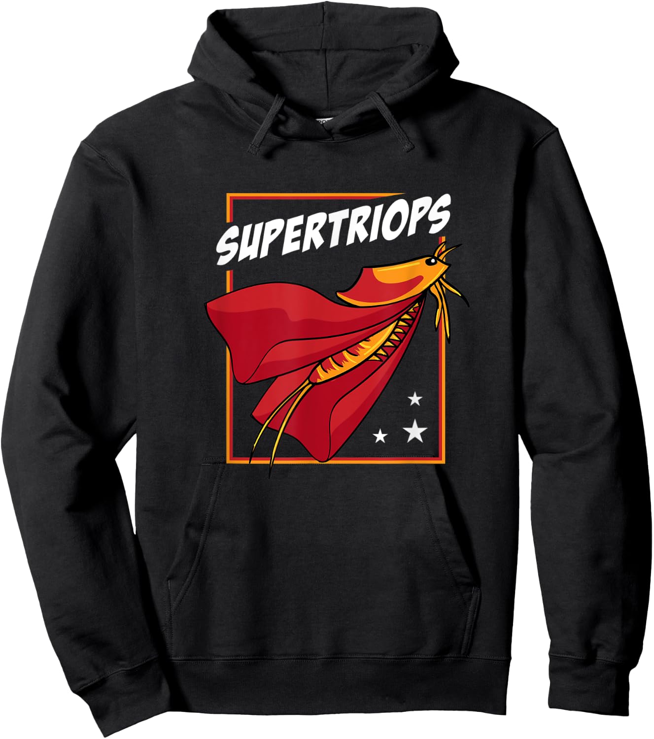 Supertriops funny Design for Pet Triops Fans Hoodie - Hoodie | Black