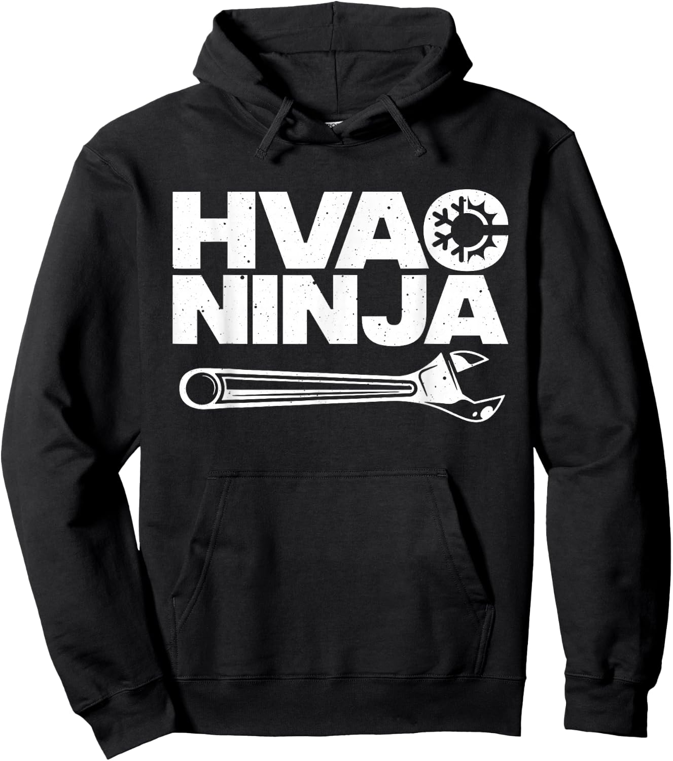 Funny HVAC Gift Cool Technician Air Condition Lover Hoodie - Hoodie | Black