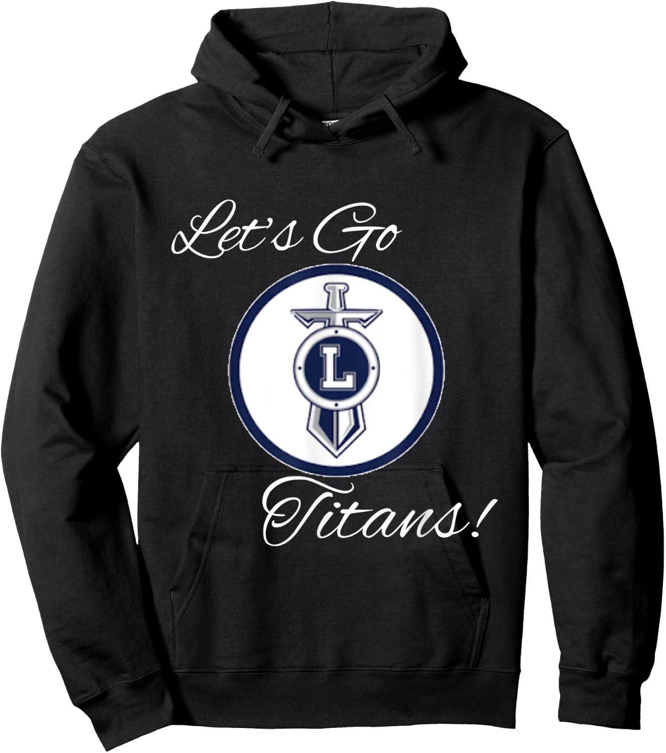 Titans Sports, Football, Baseball, Basketball. Grey Hoodie - Hoodie | Black