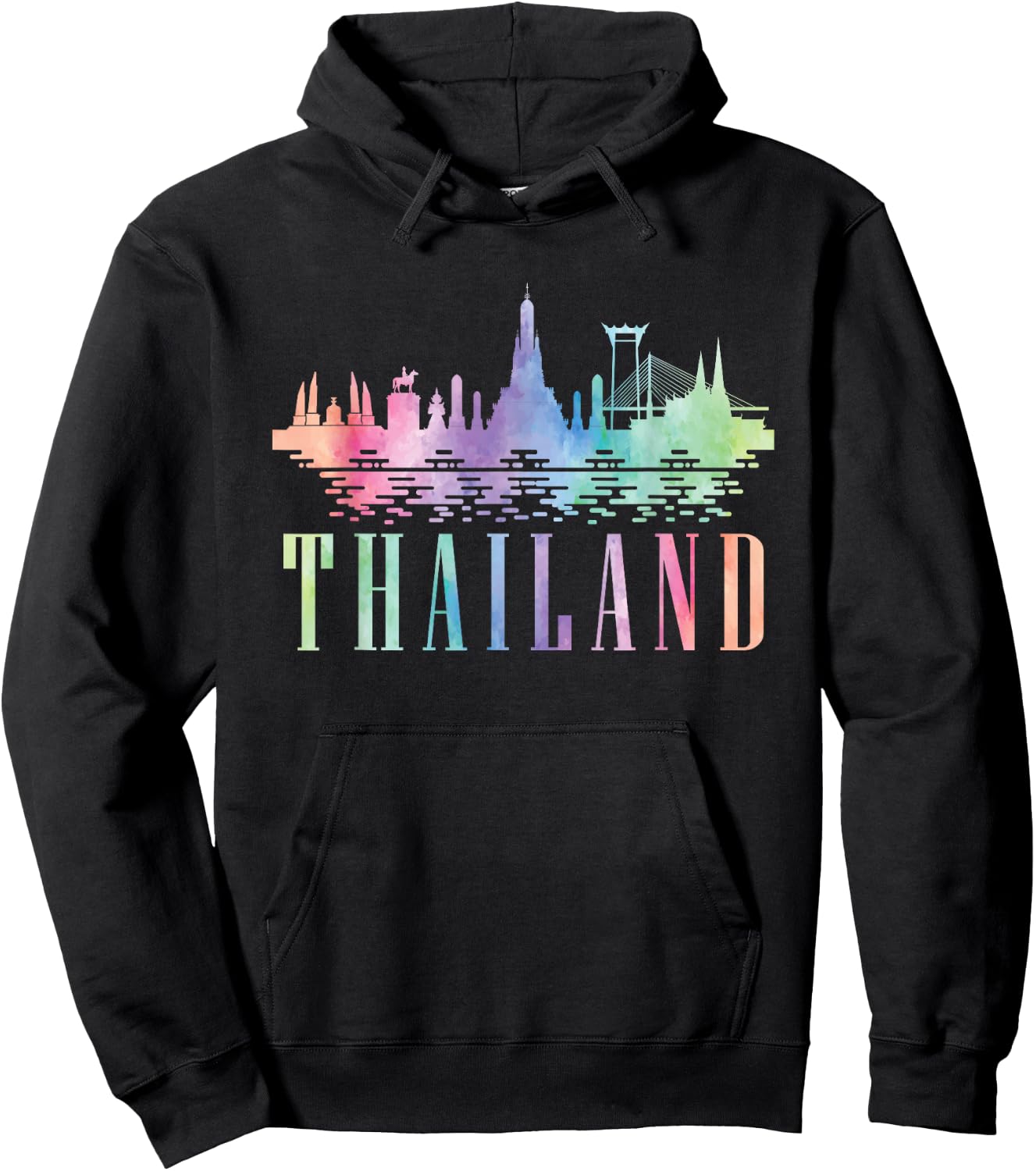 Thailand Thai Flag Thai Food Hoodie - Hoodie | Black