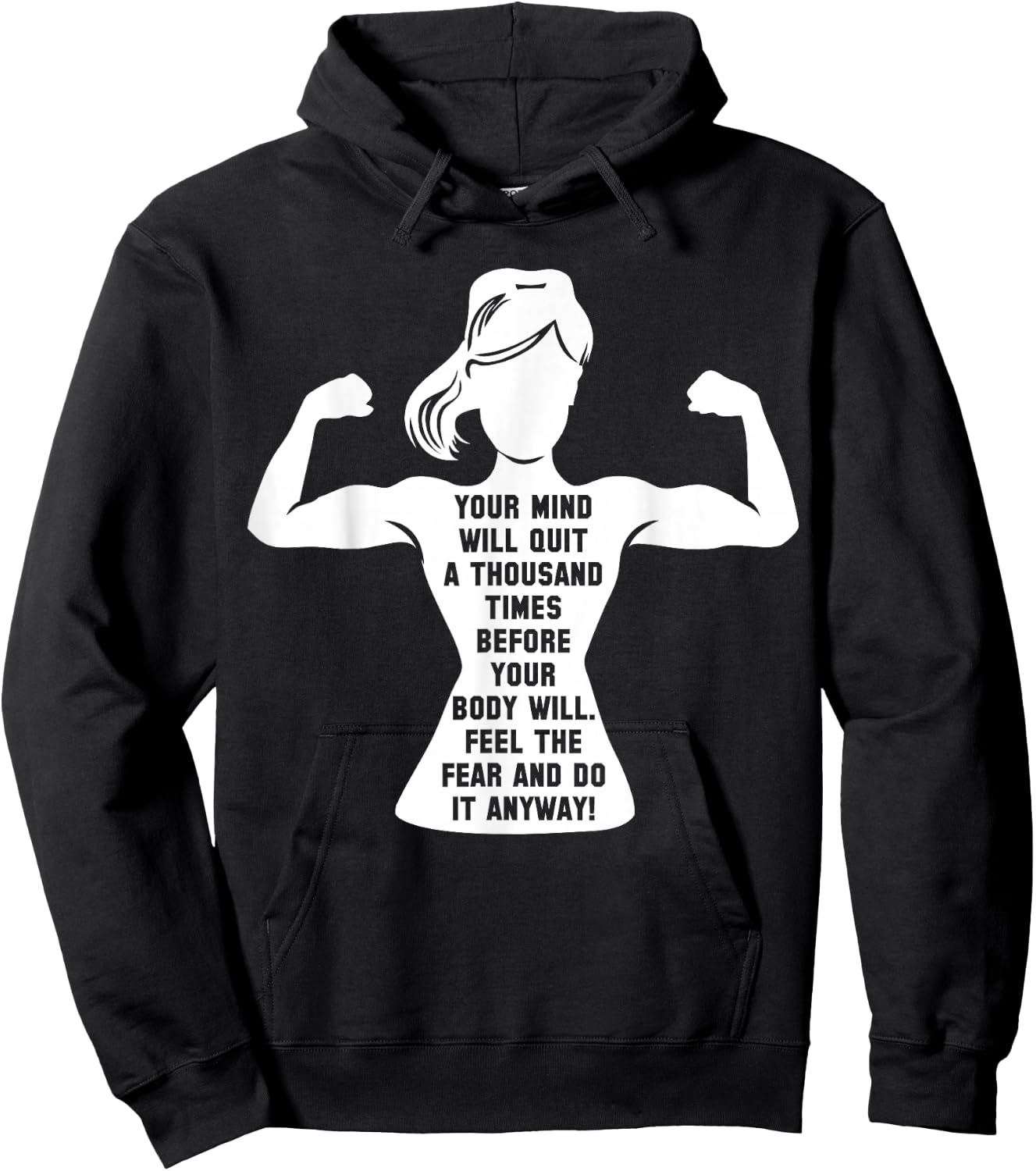 Women Gym Motivation Workout Motivational Fitness Lover Gift Small Hoodie - Hoodie | Black