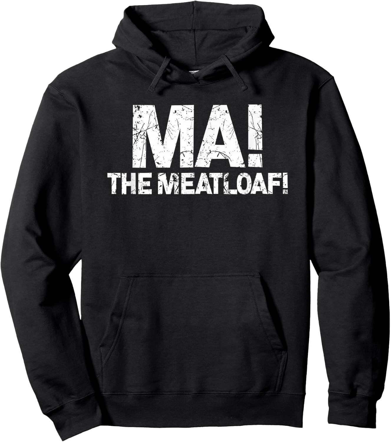 Ma! The Meat Loaf | Funny Love Moms Cooking Hoodie - Hoodie | Black