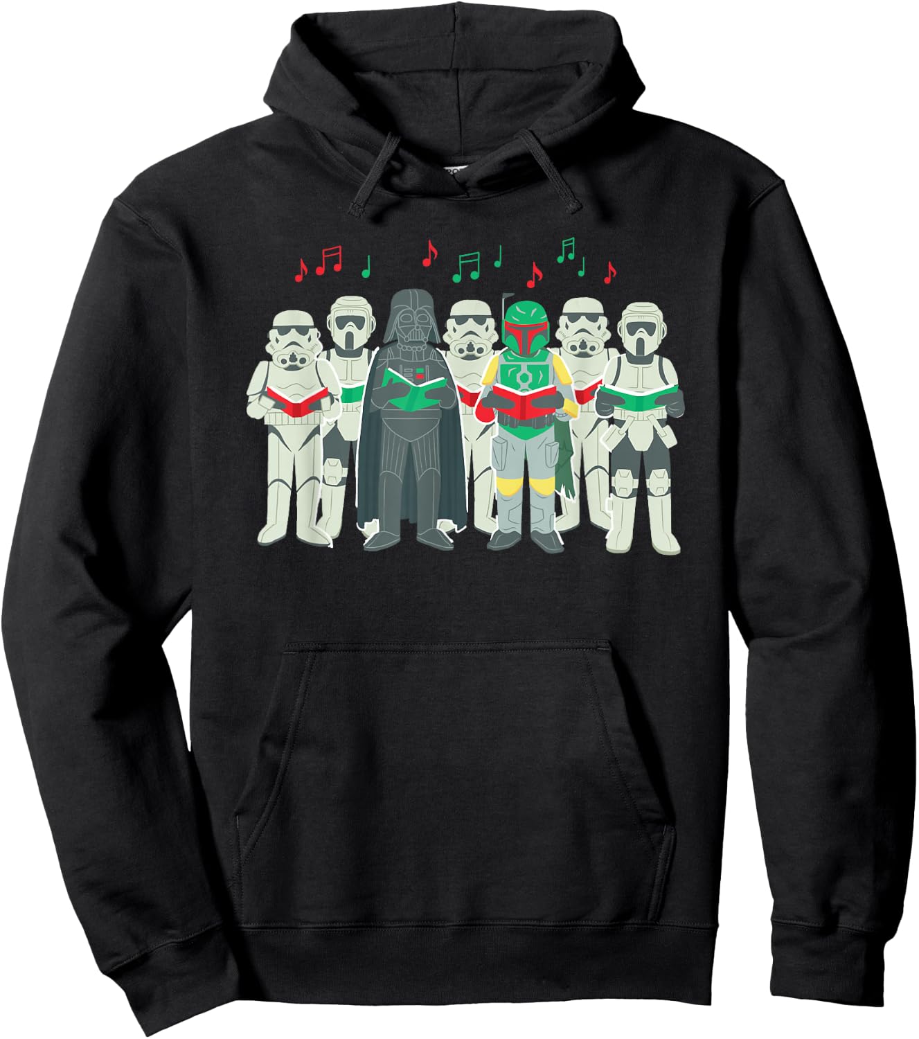 Star Wars Darth Vader Sithmas Choir Holiday Hoodie - Hoodie | Black