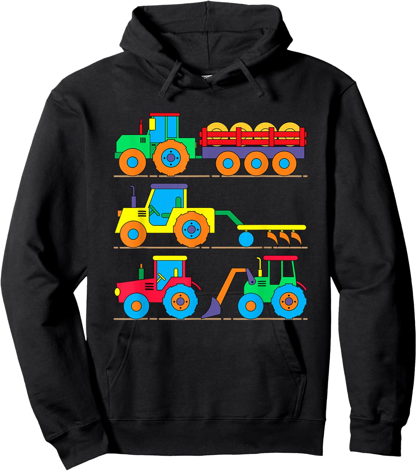 Tractors Tractor Bulldog Agricultural Machines Boys Hoodie - Hoodie | Black
