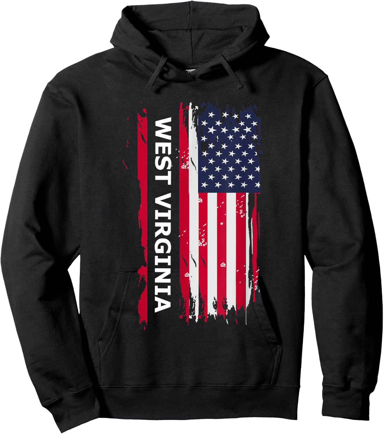 State Of West Virginia Hoodie - Hoodie | Black